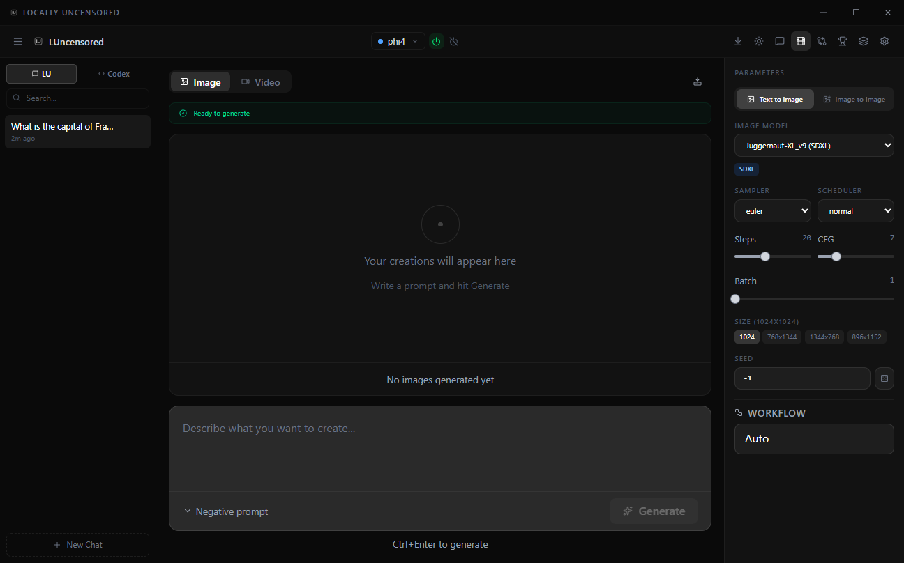 Model Manager with Discover tab