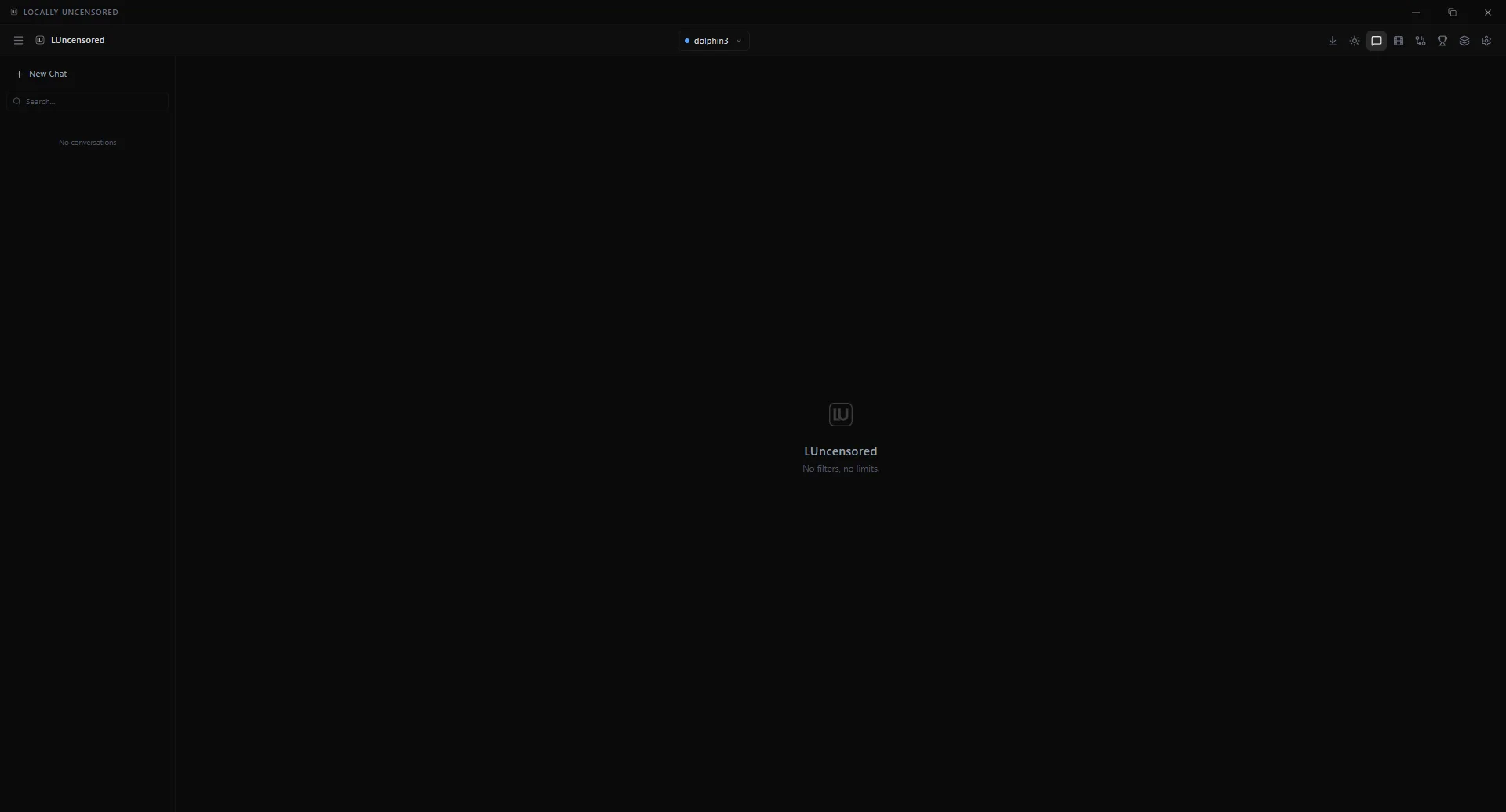 Chat view with personas and memory